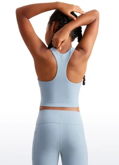Butterluxe Girls Double Lined Racerback Tank Tops