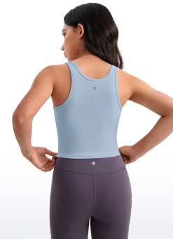 Butterluxe Girls Double Lined Scoop Neck Tank Tops