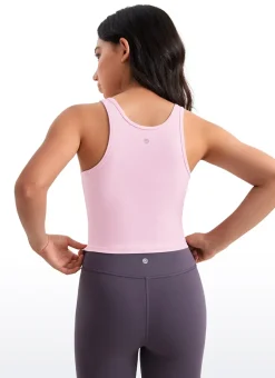 Butterluxe Girls Double Lined Scoop Neck Tank Tops