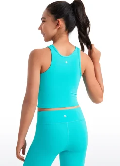 Butterluxe Girls Double Lined Scoop Neck Tank Tops