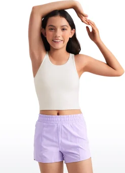 Butterluxe Girls Double Lined Scoop Neck Tank Tops