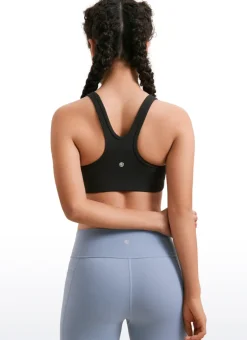 Butterluxe Girls Scoop Neck Racerback Sports Bra