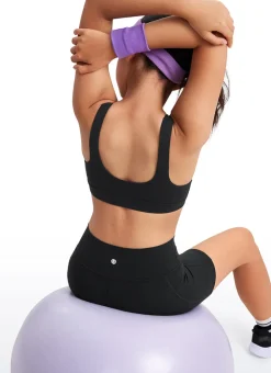 Butterluxe Girls Scoop Neck Sport Bra U Back