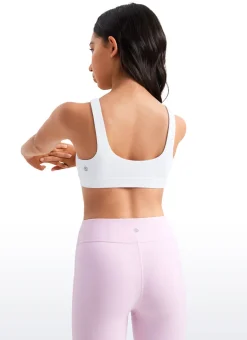 Butterluxe Girls Scoop Neck Sport Bra U Back