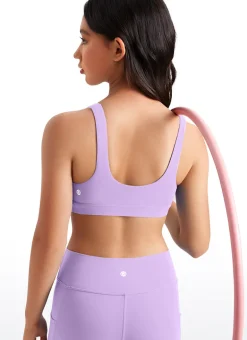 Butterluxe Girls Scoop Neck Sport Bra U Back