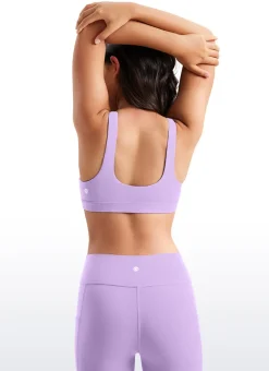 Butterluxe Girls Scoop Neck Sport Bra U Back