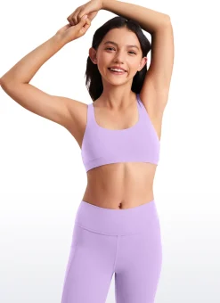 Butterluxe Girls Scoop Neck Sport Bra U Back