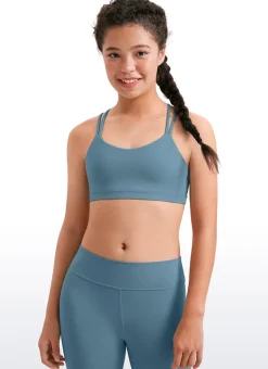 Butterluxe Girls Softness Mold Bras Criss Cross
