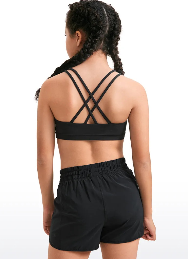 Butterluxe Girls Softness Mold Bras Criss Cross