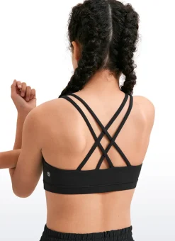 Butterluxe Girls Softness Mold Bras Criss Cross