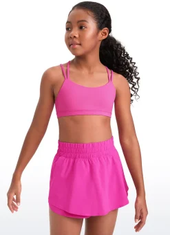 Butterluxe Girls Softness Mold Bras Criss Cross