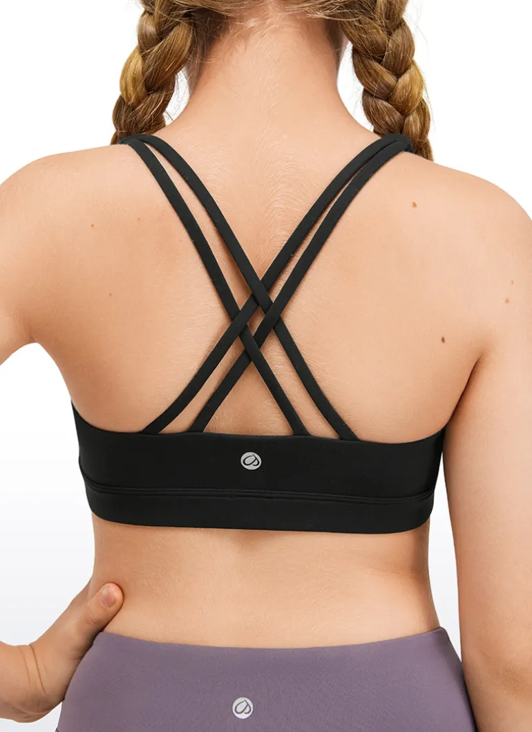 Butterluxe Girls Sport Bra Strappy Back