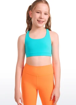 Butterluxe Girls Sport Bra Strappy Back