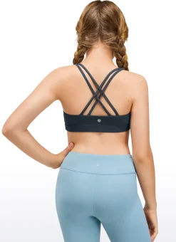 Butterluxe Girls Sport Bra Strappy Back
