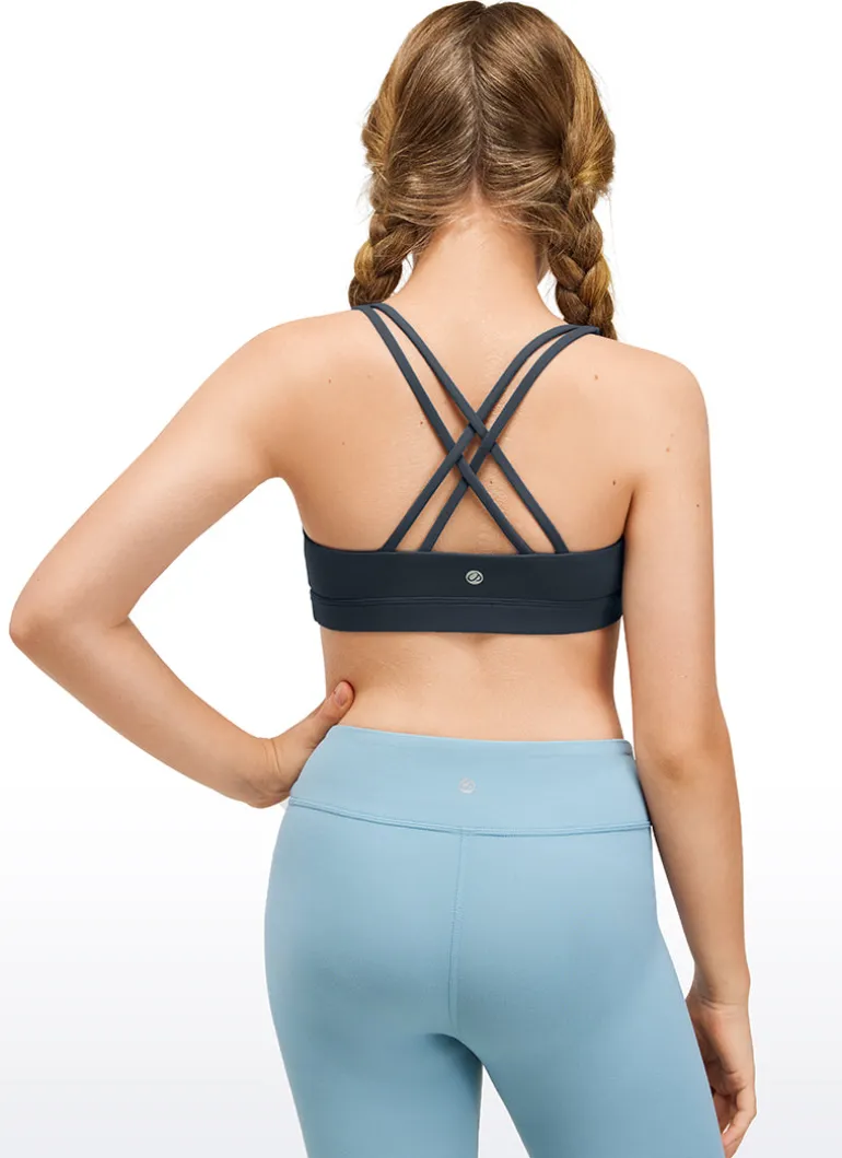 Butterluxe Girls Sport Bra Strappy Back