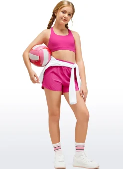 Butterluxe Girls Sport Bra Strappy Back