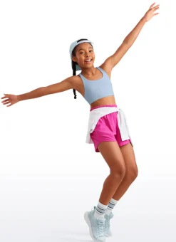 Butterluxe Girls Sport Bra Strappy Back