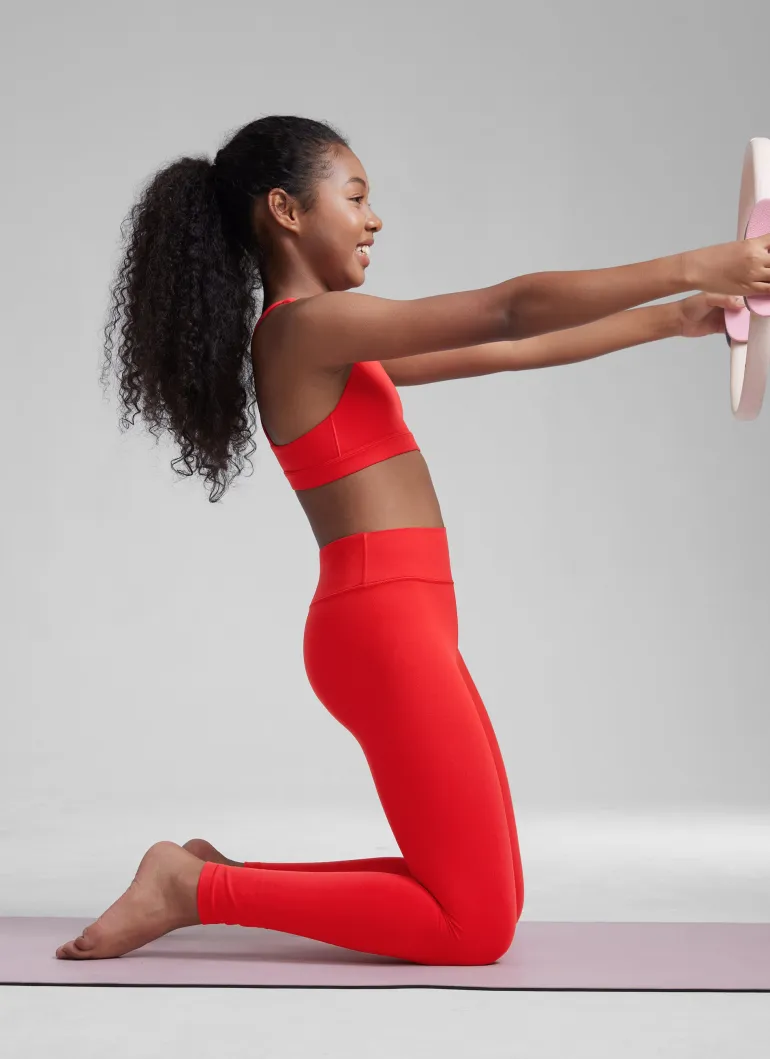 Butterluxe Girls Sport Bra Strappy Back