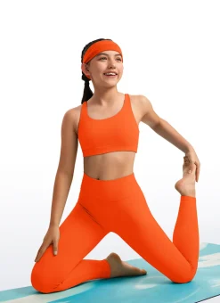 Butterluxe Girls Sport Bra Strappy Back