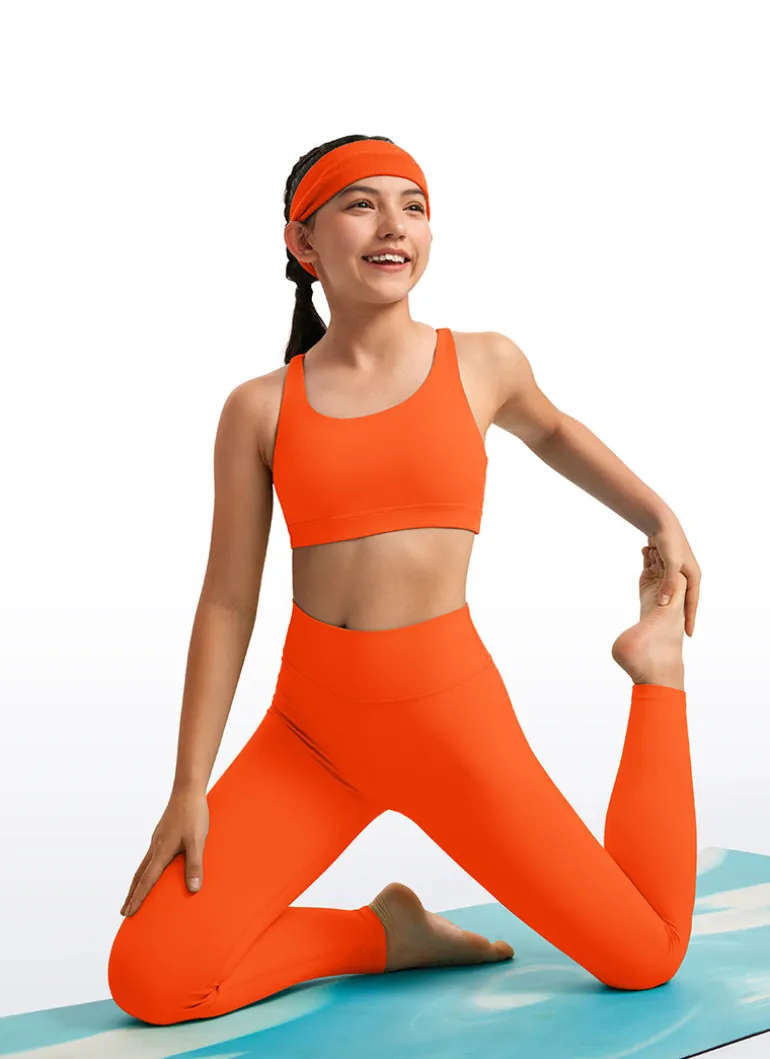 Butterluxe Girls Sport Bra Strappy Back