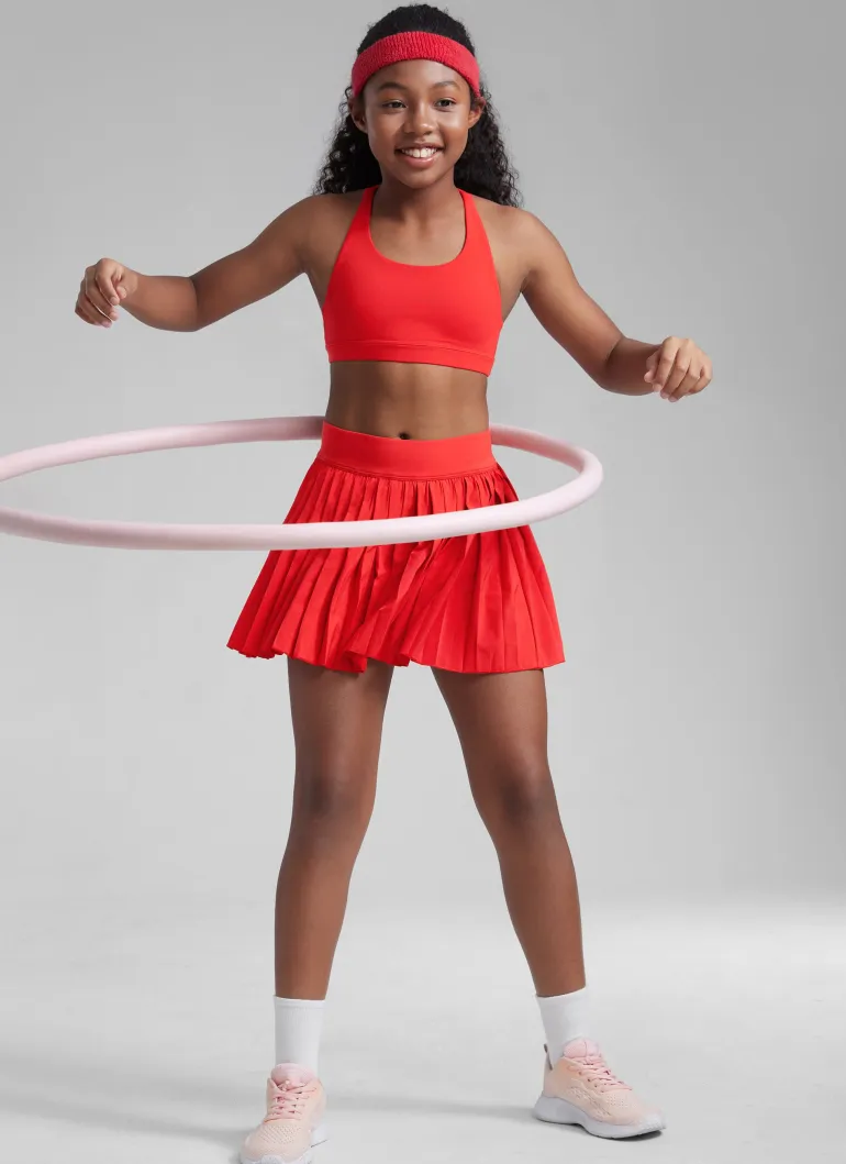 Butterluxe Girls Sport Bra Strappy Back