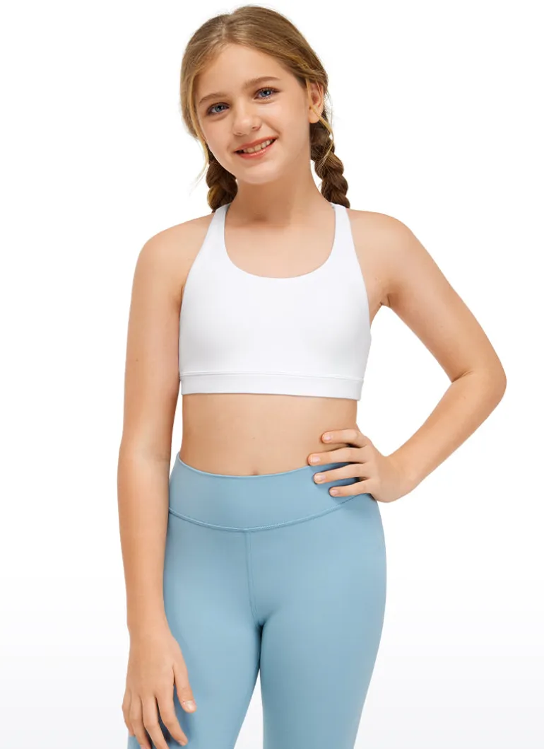 Butterluxe Girls Sport Bra Strappy Back