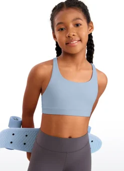 Butterluxe Girls Sport Bra Strappy Back