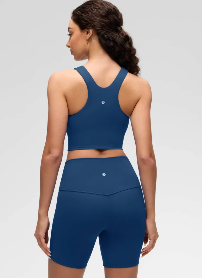 Butterluxe High Neck Built in Bra Tank