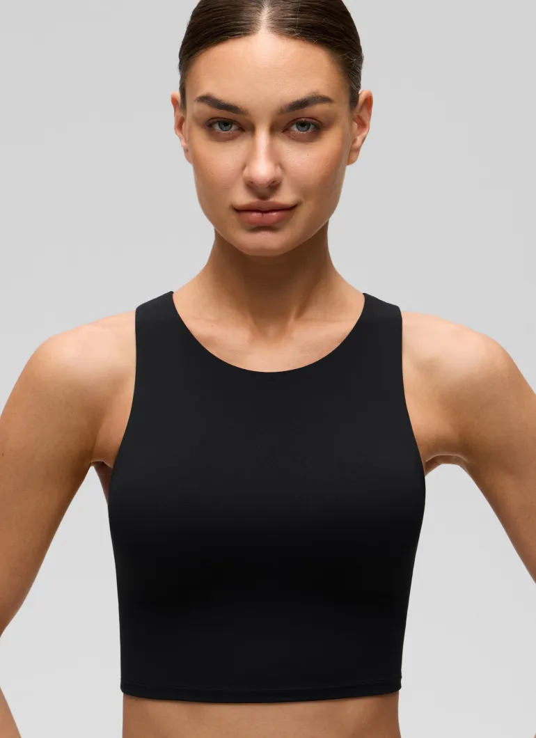 Butterluxe High Neck Built in Bra Tank