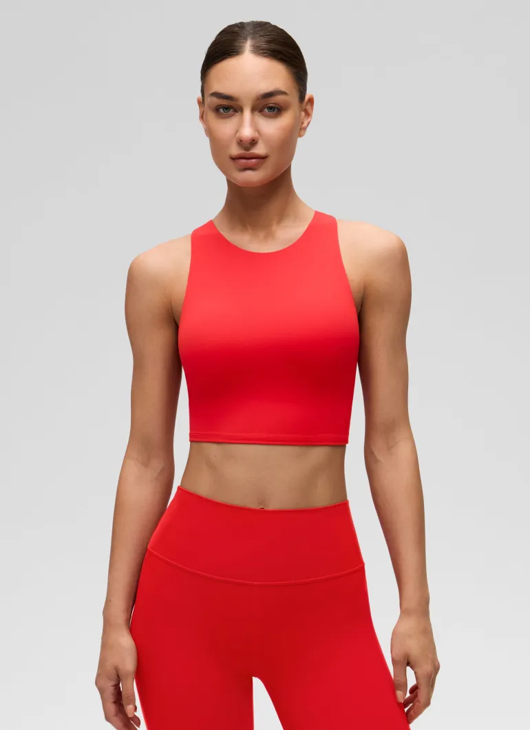 Butterluxe High Neck Built in Bra Tank