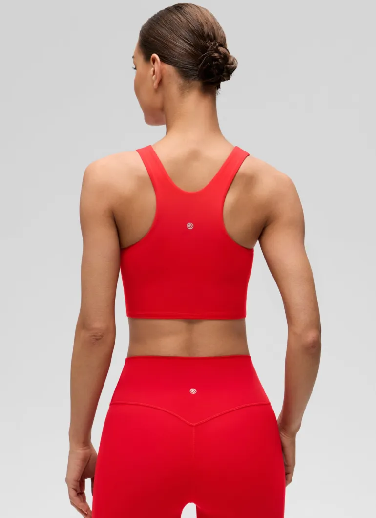 Butterluxe High Neck Built in Bra Tank