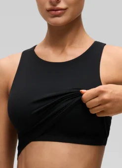 Butterluxe High Neck Built in Bra Tank