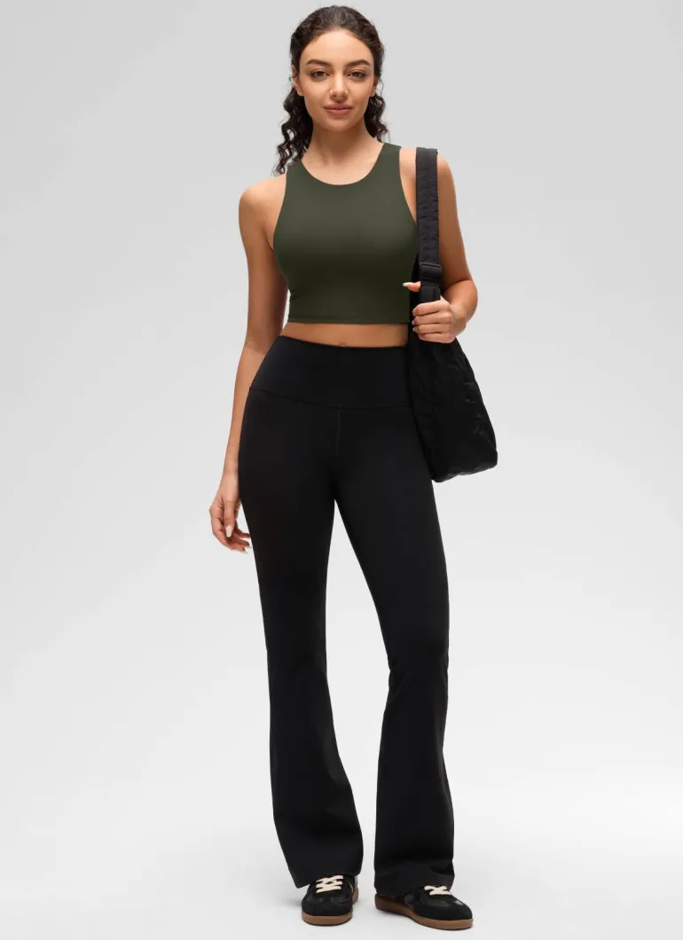 Butterluxe High Neck Built in Bra Tank