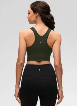 Butterluxe High Neck Built in Bra Tank