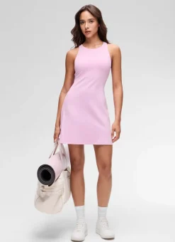 Butterluxe High Neck Racerback Mini Dress