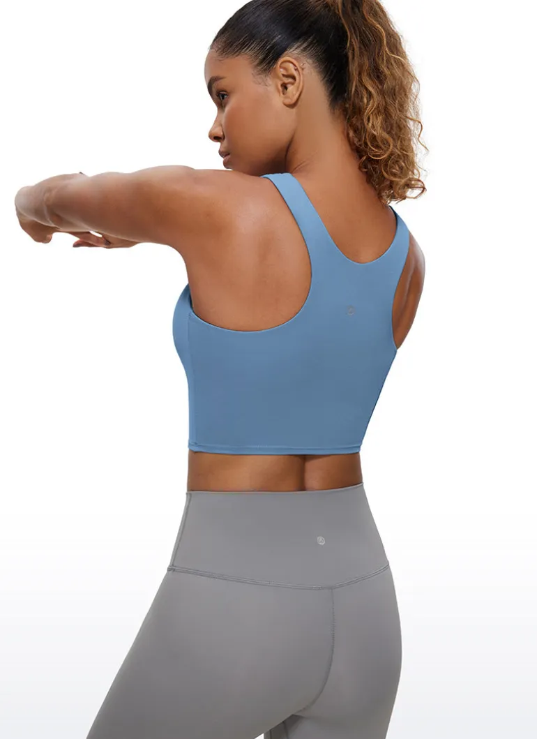 Butterluxe High Neck Racerback Tank