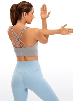 Butterluxe High Neck Strappy back Bra