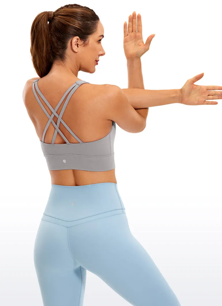 Butterluxe High Neck Strappy back Bra