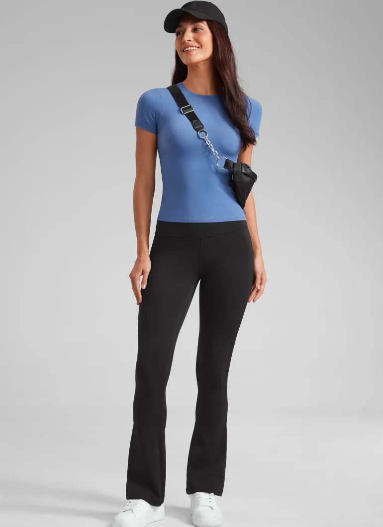 Butterluxe High Rise Mini Flare Legging 30"
