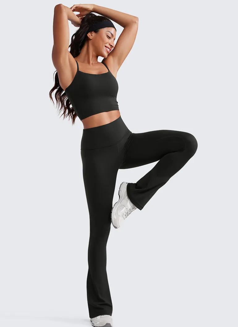 Butterluxe High Rise Mini Flare Legging 33"