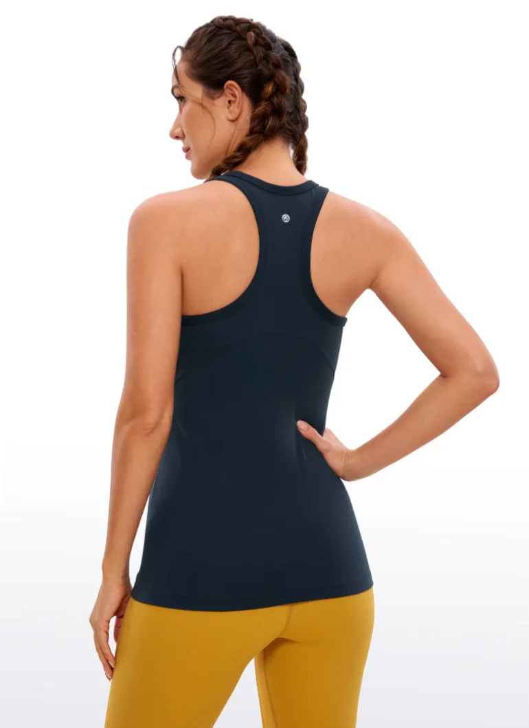 Butterluxe Hip Length Racerback Tank