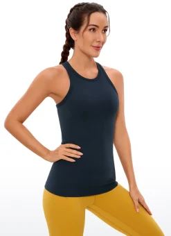 Butterluxe Hip Length Racerback Tank