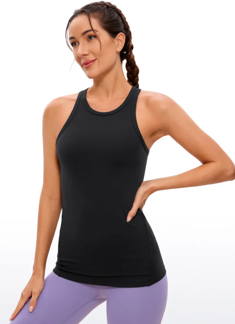 Butterluxe Hip Length Racerback Tank