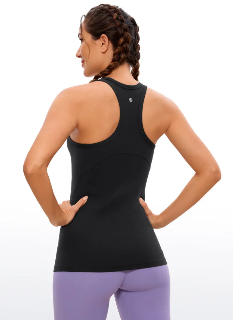 Butterluxe Hip Length Racerback Tank