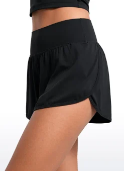 Butterluxe-Light Dolphin High Rise Shorts 2.5