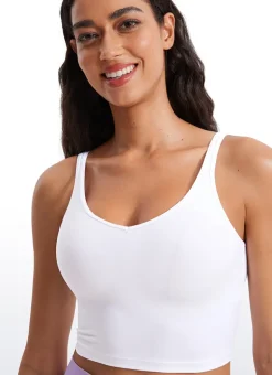 Butterluxe-Light V Neck Longline Sports Bra