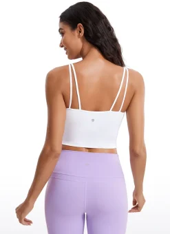 Butterluxe-Light V Neck Longline Sports Bra
