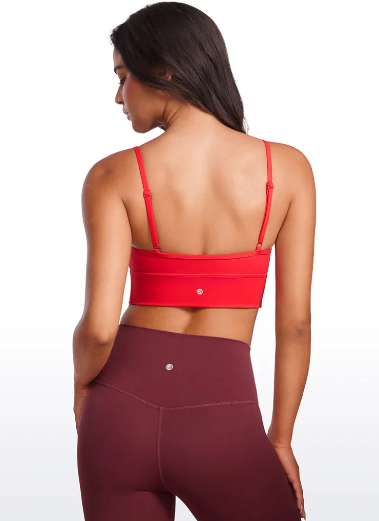 Butterluxe Longline Spaghetti Strap Bra
