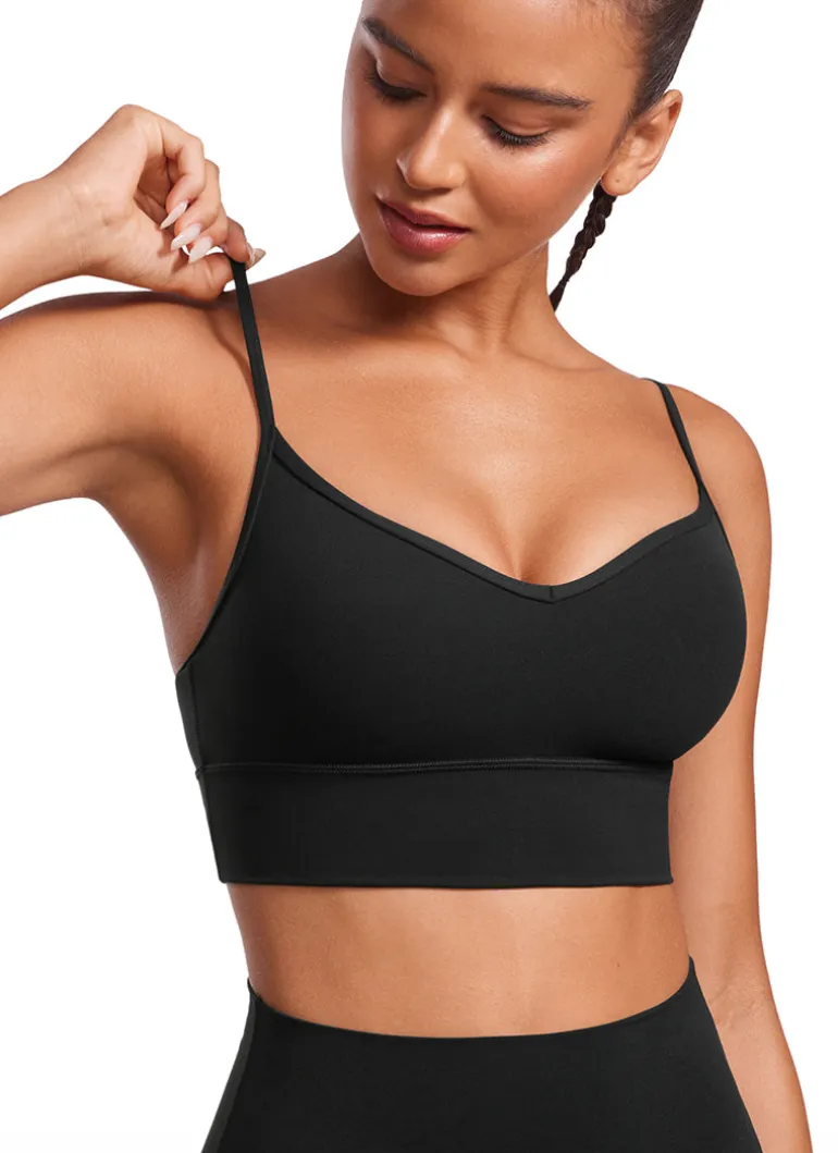 Butterluxe Longline Spaghetti Strap Bra