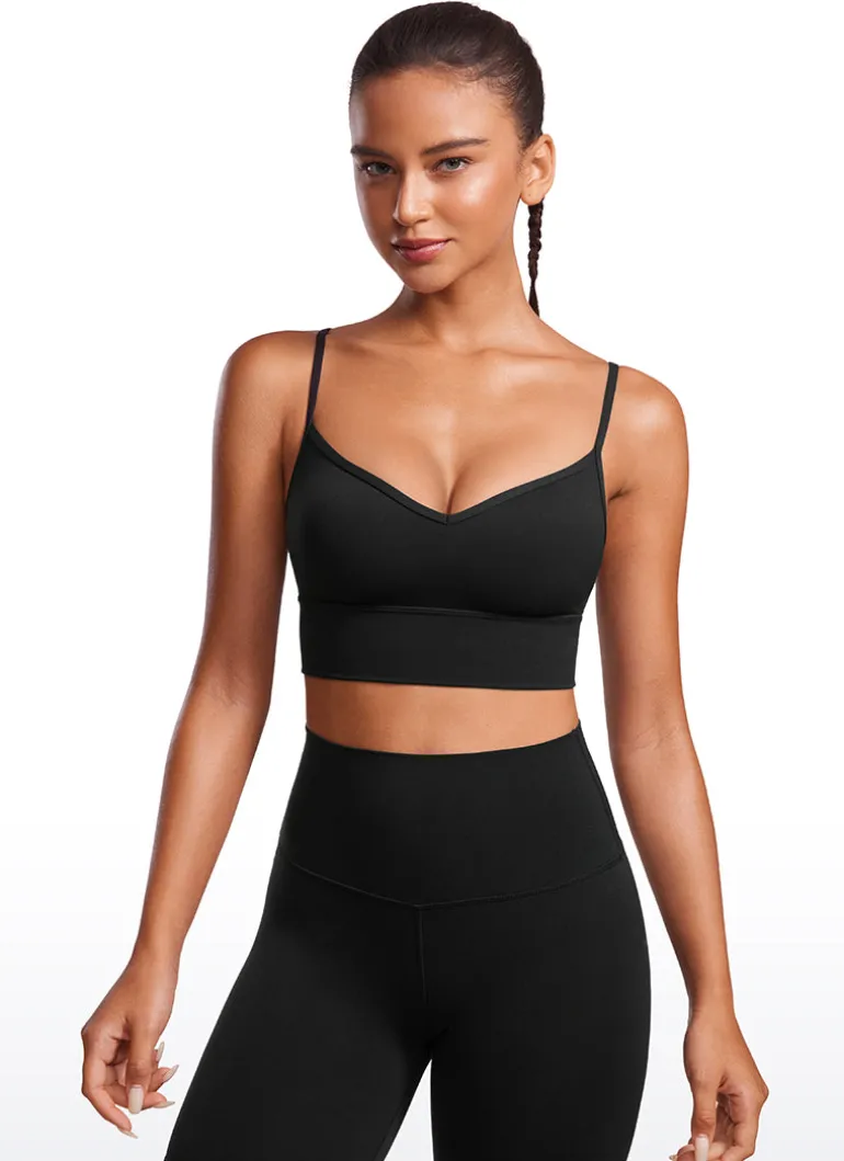 Butterluxe Longline Spaghetti Strap Bra